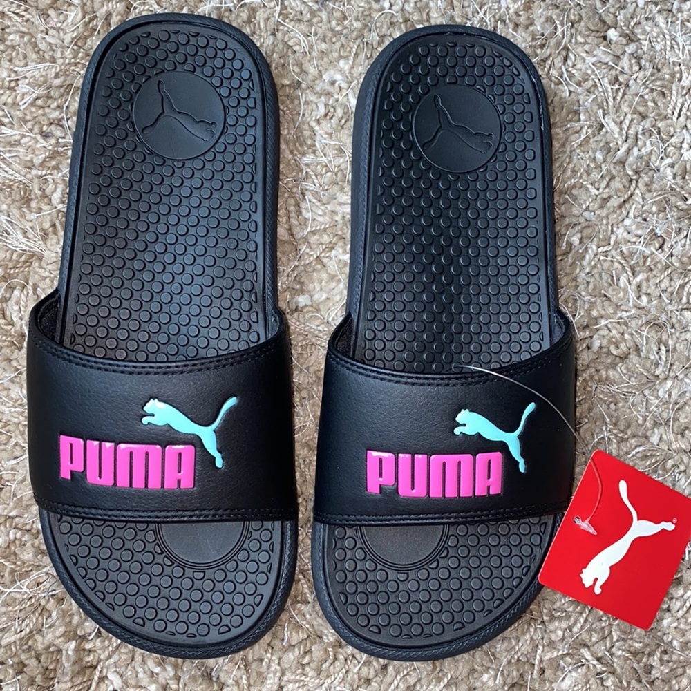 Women’s Cool Cat Puma Slides - Picture 2 of 7